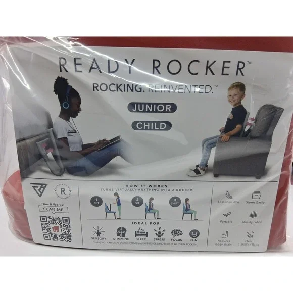 Ready Rocker Junior/Child - Rocking Reinvented - Red - Picture 1 of 7